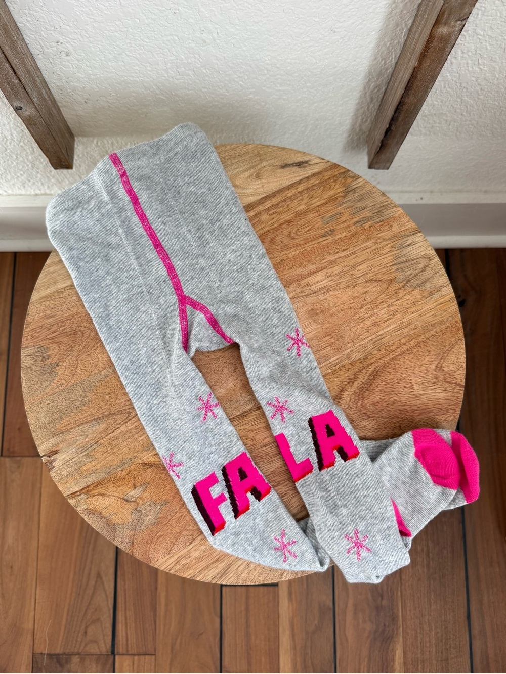 Target Christmas FA LA Sweater Tights sz: 2-3T NWOT